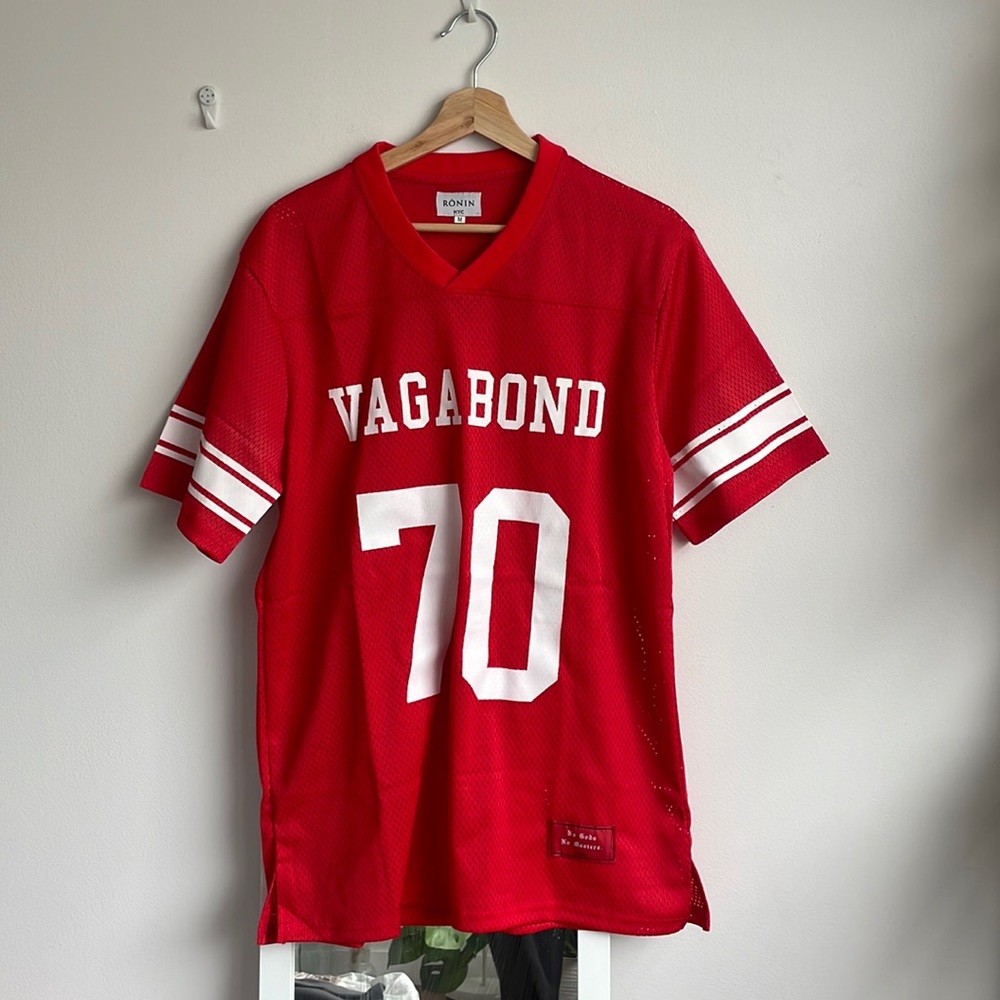 Brand New RŌNIN NYC Vagabond Red Jersey